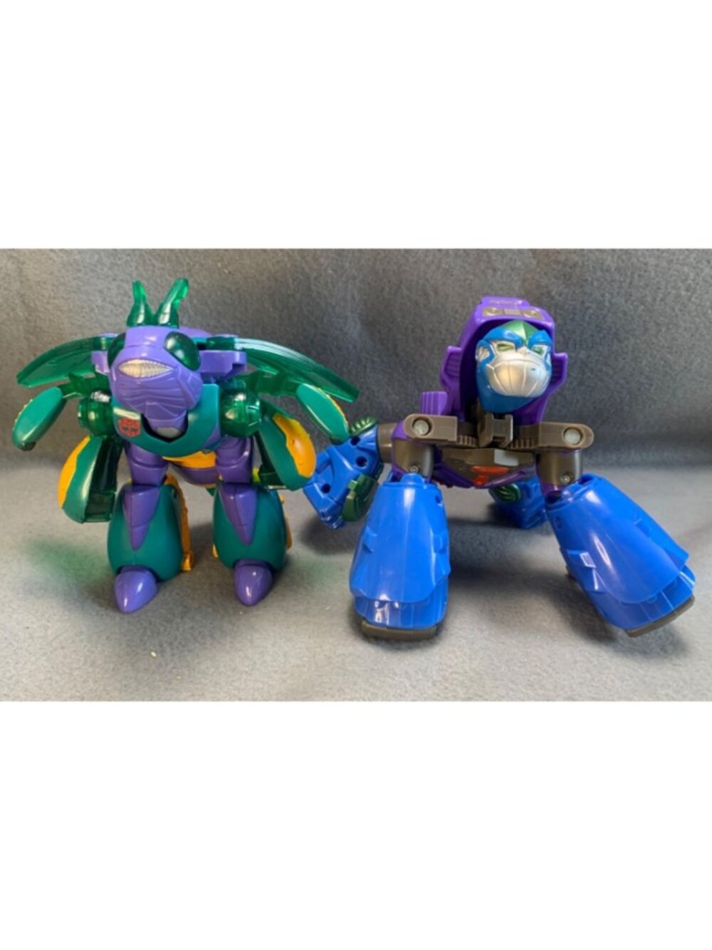 Transformers Beast Wars Transmetals II Cybershark Insecticon Figures - Picture 8 of 15